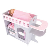 Tiny Treasures wooden doll care centre for 44cm dolls - British product