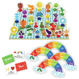The Very Hungry Caterpillar rainbow picnic matching game, imported from the UK
