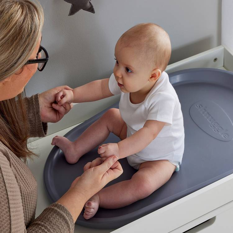 Shnuggle Changing Mat Grey, UK version