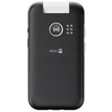 Doro Leva L20 clamshell mobile phone Black and White - British product
