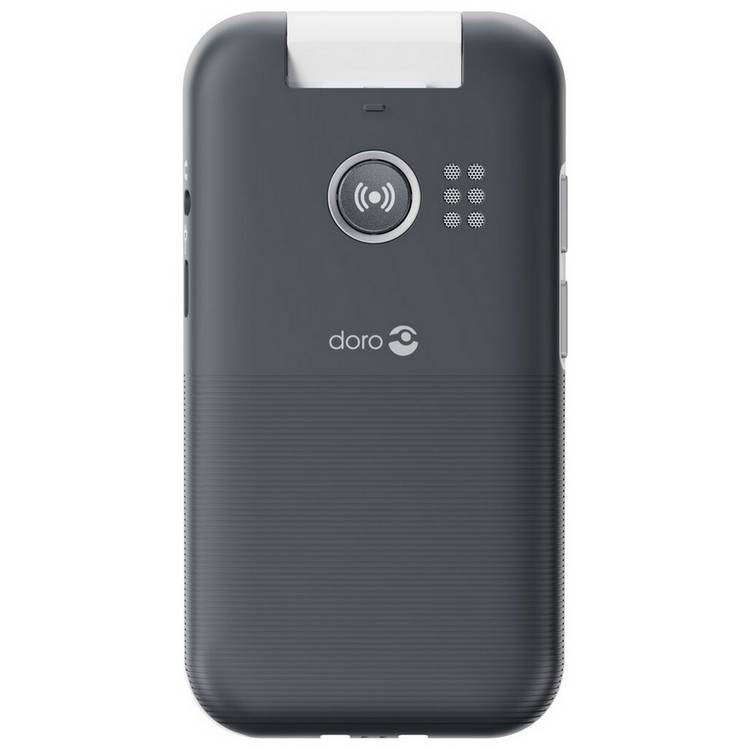 Doro Leva L30 clamshell phone graphite white, UK version