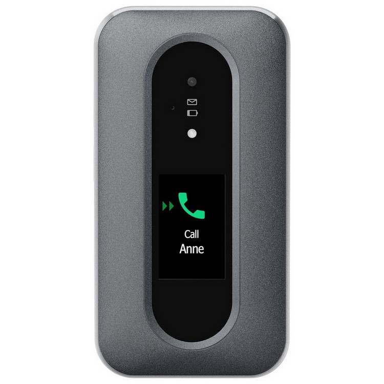 Doro Leva L30 clamshell phone graphite white, UK version