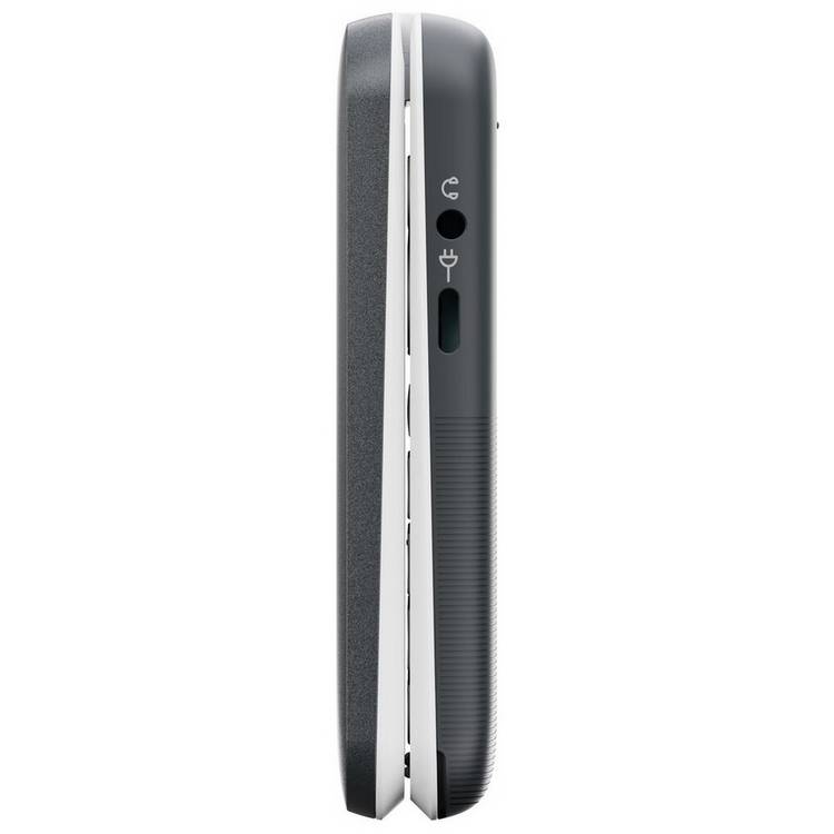 Doro Leva L30 clamshell phone graphite white, UK version