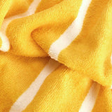 Habitat beach towel yellow stripe XL 180x100cm, imported from the UK