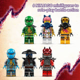 LEGO NINJAGO Thunderfang Dragon of Chaos building set, UK version