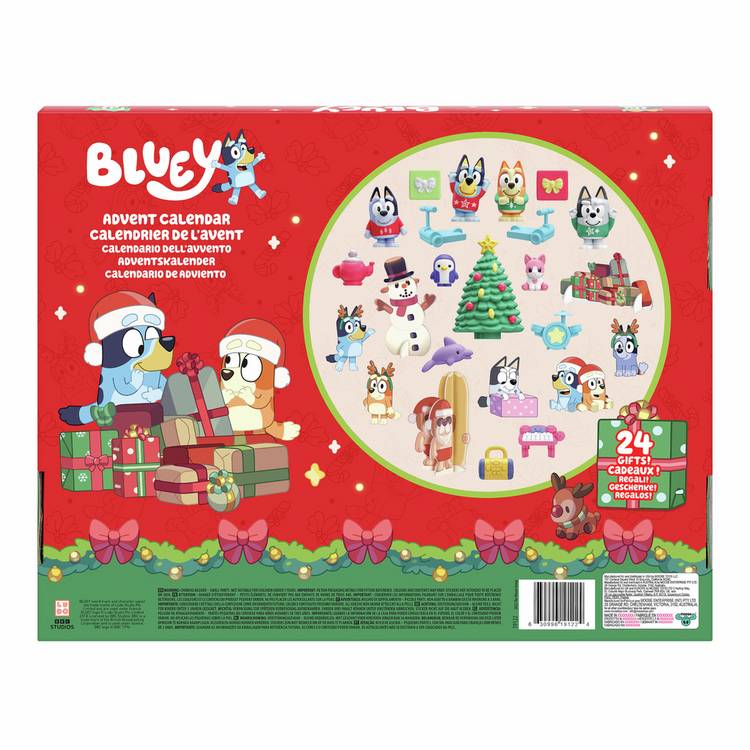 Bluey mini figure advent calendar (British brand)