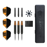 Target RVB Black 22g brass steel tip darts set - British product
