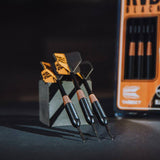 Target RVB Black 22g brass steel tip darts set - British product
