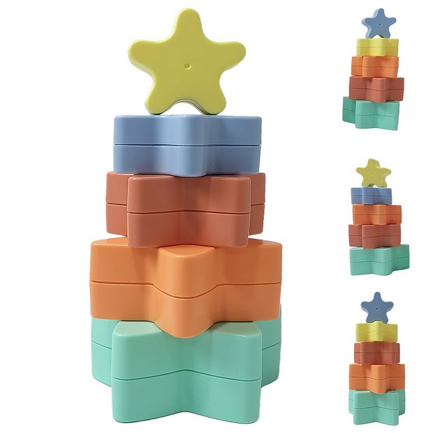 Chad Valley 5 piece stacking stars toy, UK version
