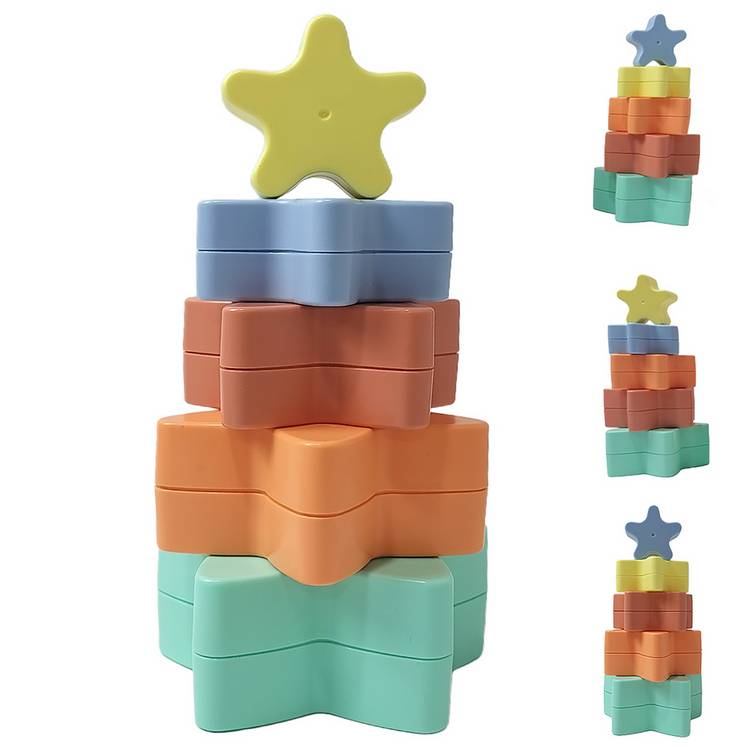 Chad Valley 5 piece stacking stars toy, UK version