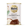 Biona Organic Coconut Milk 400ml can - British product