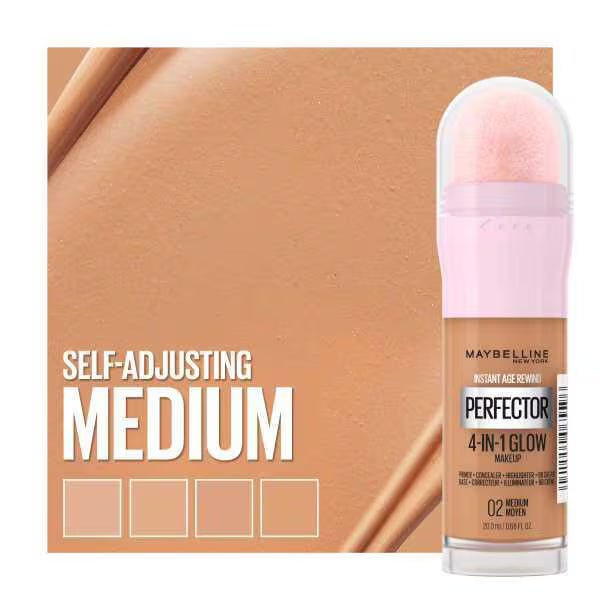 Maybelline perfector medium glow tinted base, imported from the UK