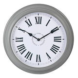Argos Argos Home Grey Wall Clock 35cm- Buy online at McGrocer