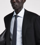 Canali silk stripe tie 8cm - British product