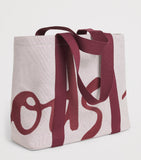Harrods medium logo tote bag, imported from the UK