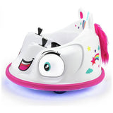 Xootz Unicorn Bumper Car ride-on toddler toy (British brand)
