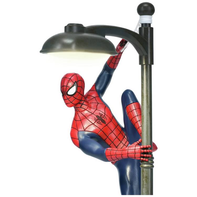 Disney Spiderman LED novelty lamp multicoloured - British product