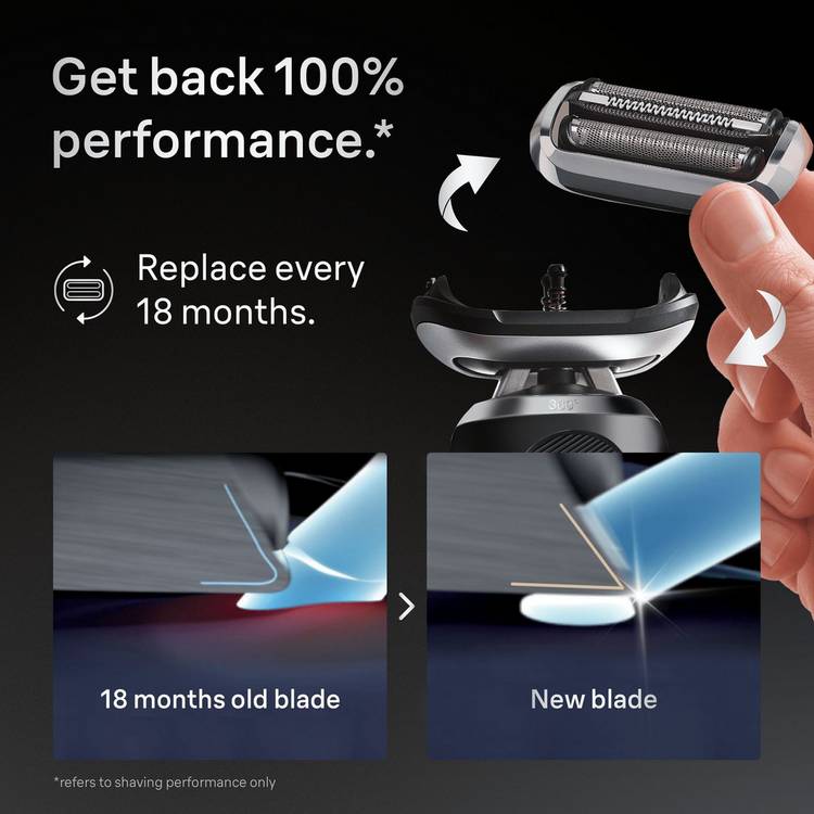 Braun Series 7 shaver head 74S, UK version