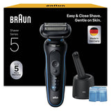 Braun Series 5 electric shaver with SmartCare Centre (British brand)