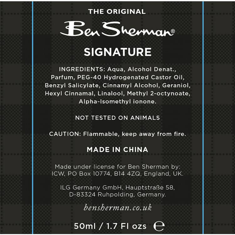 Ben Sherman watch and fragrance set 41mm, imported from the UK