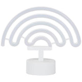 Glow Neon Effect Rainbow LED table lamp - British product