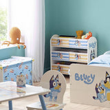 Argos Bluey Fabric Toy Storage Unit - White & Blue- Buy online at McGrocer