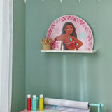Argos Disney Moana Oval Shelf Pink Wall Shelf 27x42x8cm- Buy online at McGrocer