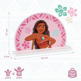 Disney Moana oval shelf pink finish, UK version