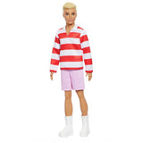 Argos Barbie Fashionistas Ken Doll with Red Striped Top and Pink Shorts- Buy online at McGrocer