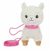 Chad Valley Walking Pet Llama soft toy 25cm, imported from the UK