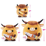 Snackles Cow Plush 35cm - British product