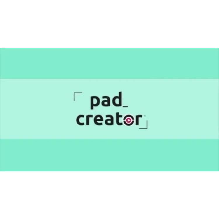 Pad Creator Instant Print Tablet with stylus pen and paper rolls - British product