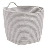 Great Little Trading Company Rope Storage Basket Grey, imported from the UK