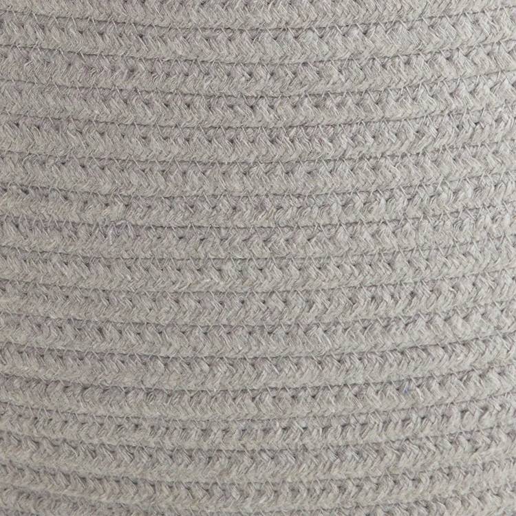 Great Little Trading Company Rope Storage Basket Grey, imported from the UK