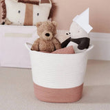 Argos Great Little Trading Company Rope Storage Basket - Terracotta - 30x30x25cm- Buy online at McGrocer