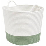 Great Little Trading Company green rope storage basket (British brand)