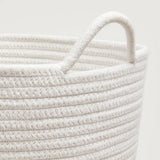 Great Little Trading Company green rope storage basket (British brand)