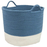 Great Little Trading Company rope storage basket galaxy blue 30cm, UK version