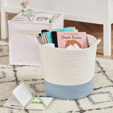 Argos Great Little Trading Company Rope Storage Basket Blue- Buy online at McGrocer