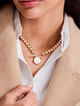 Next Lauren Ralph Lauren Gold Bead Pendant Necklace- Buy online at McGrocer