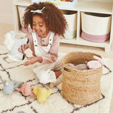 Great Little Trading Company jute storage basket natural 28cm (British brand)