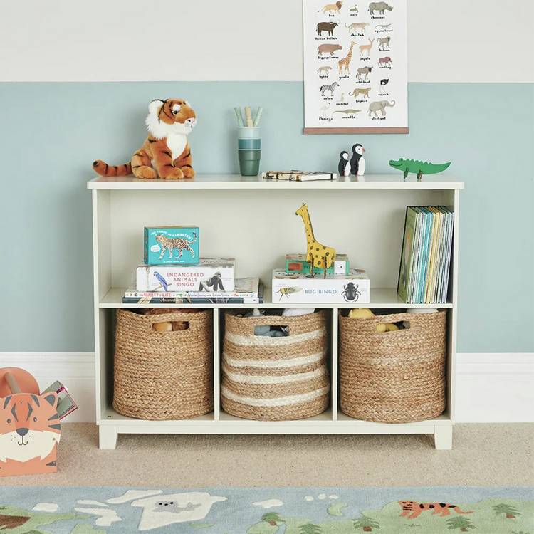 Great Little Trading Company jute storage basket natural 28cm (British brand)