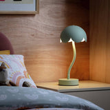 Argos Habitat Rechargeable Scallop Metal LED Table Lamp, Sage Green- Buy online at McGrocer