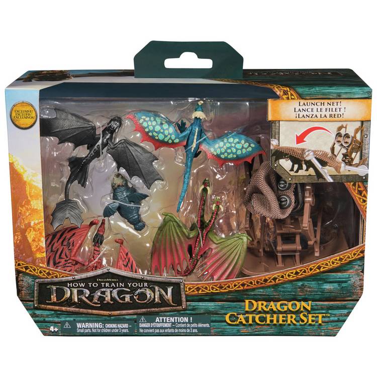 How to Train Your Dragon Book of Dragons figurine set, imported from the UK