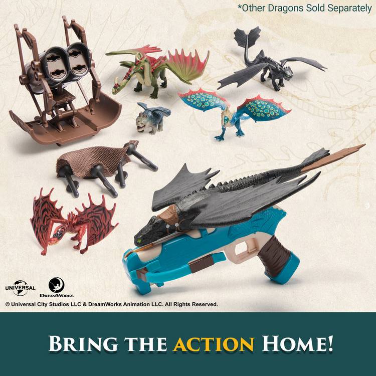 How to Train Your Dragon Book of Dragons figurine set, imported from the UK