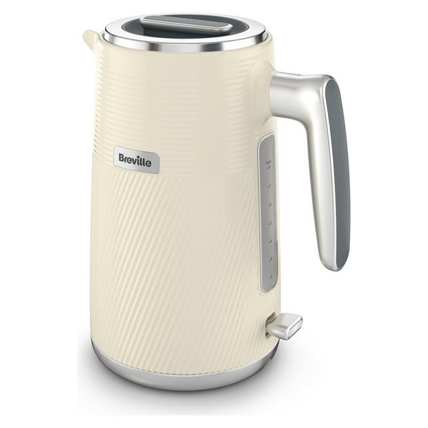 Breville Obliq kettle 1.7l cream - British product