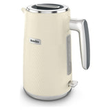 Breville Obliq kettle 1.7l cream - British product