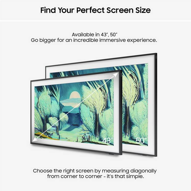 Samsung The Frame 32 inch QLED Smart TV (British brand)