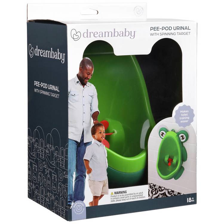 Dreambaby Peepod potty urinal with spinning target (British brand)