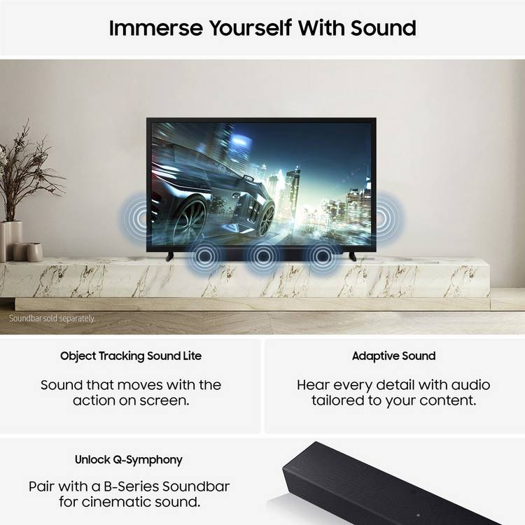 Samsung 32 inch Smart HD Ready HDR LED TV (British brand)